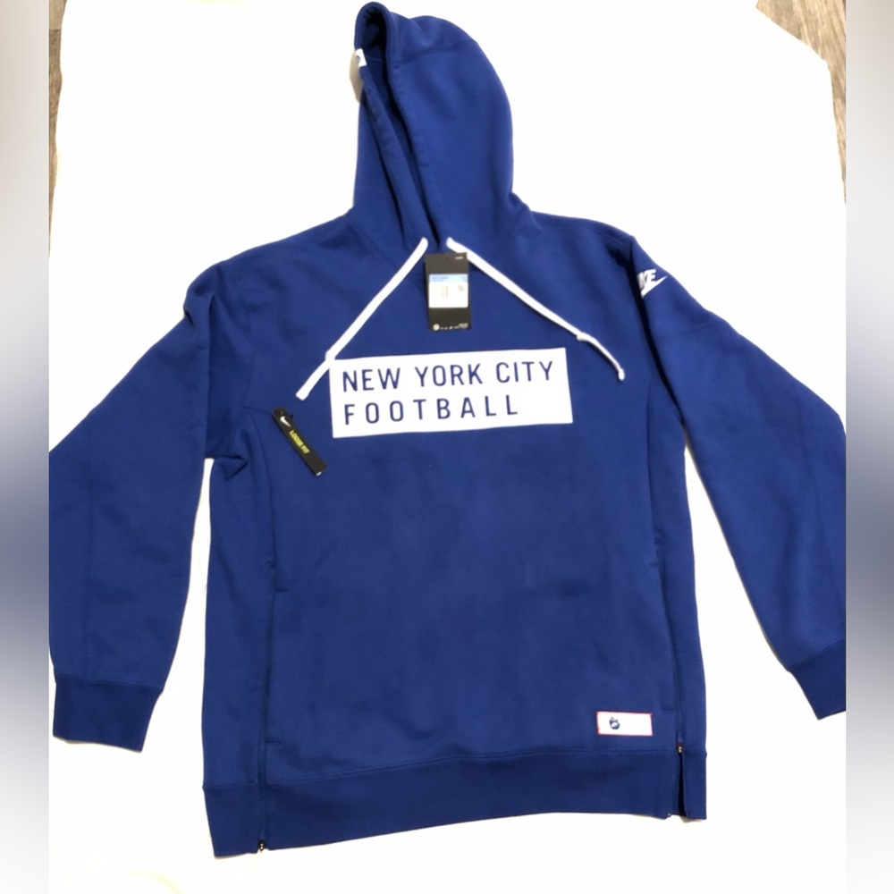 Blue NIKE Hoodie Mens LARGE.